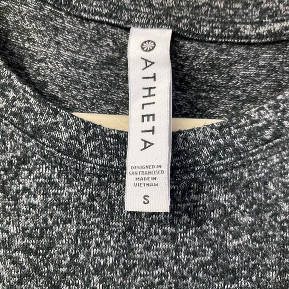 Athleta Charcoal Sweatshirt - Picture 2 of 4